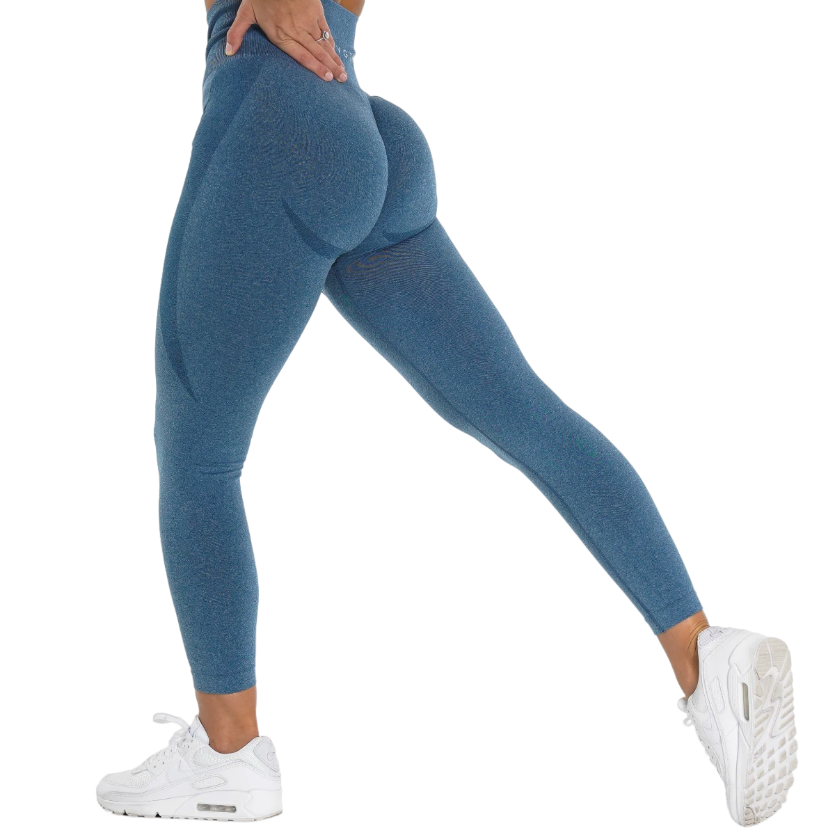 High-Waist Seamless Gym Leggings-Wevllo