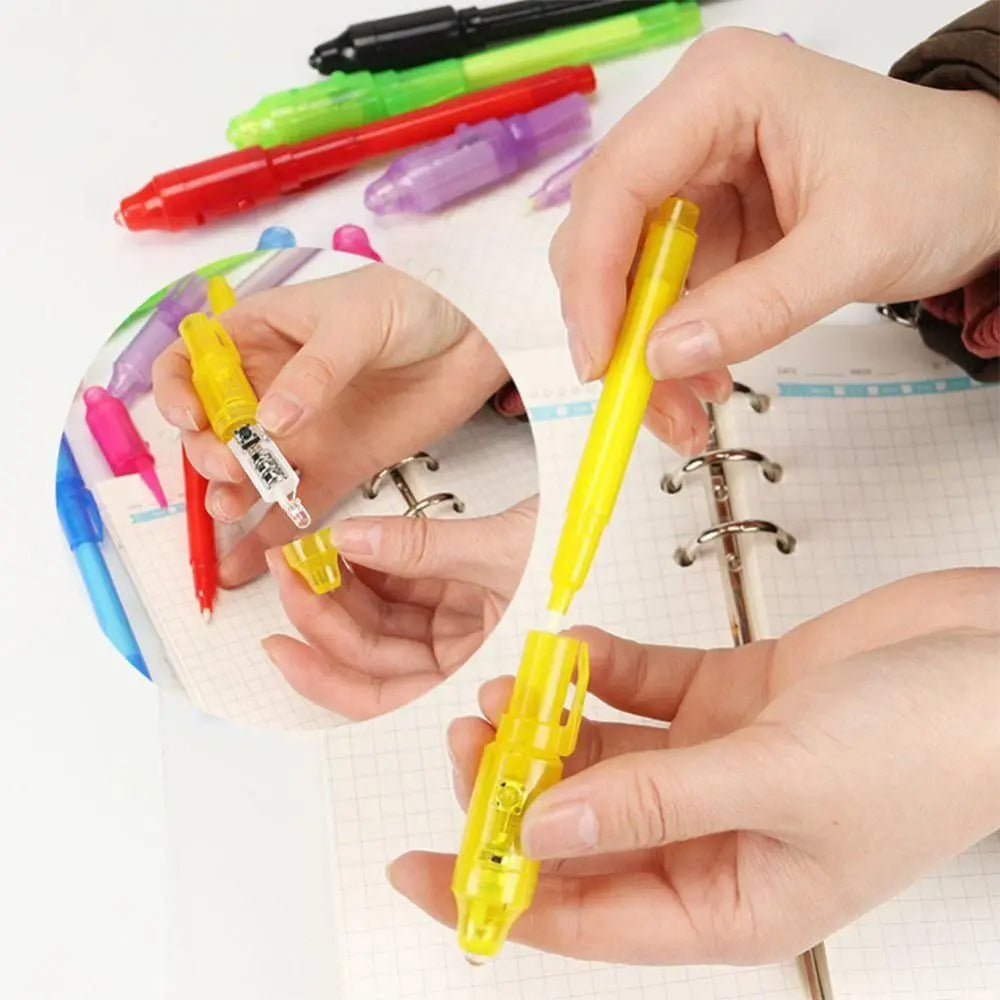 Magic Luminous Light Pen – Invisible Ink Drawing Pen for Kids
