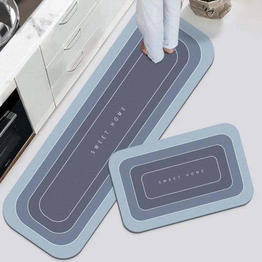 Absorbent Kitchen and Bathroom Mat-Wevllo