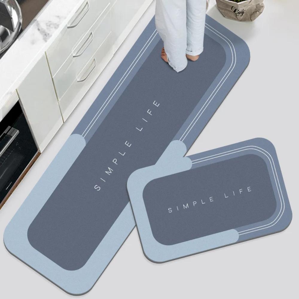 Absorbent Kitchen and Bathroom Mat-Wevllo