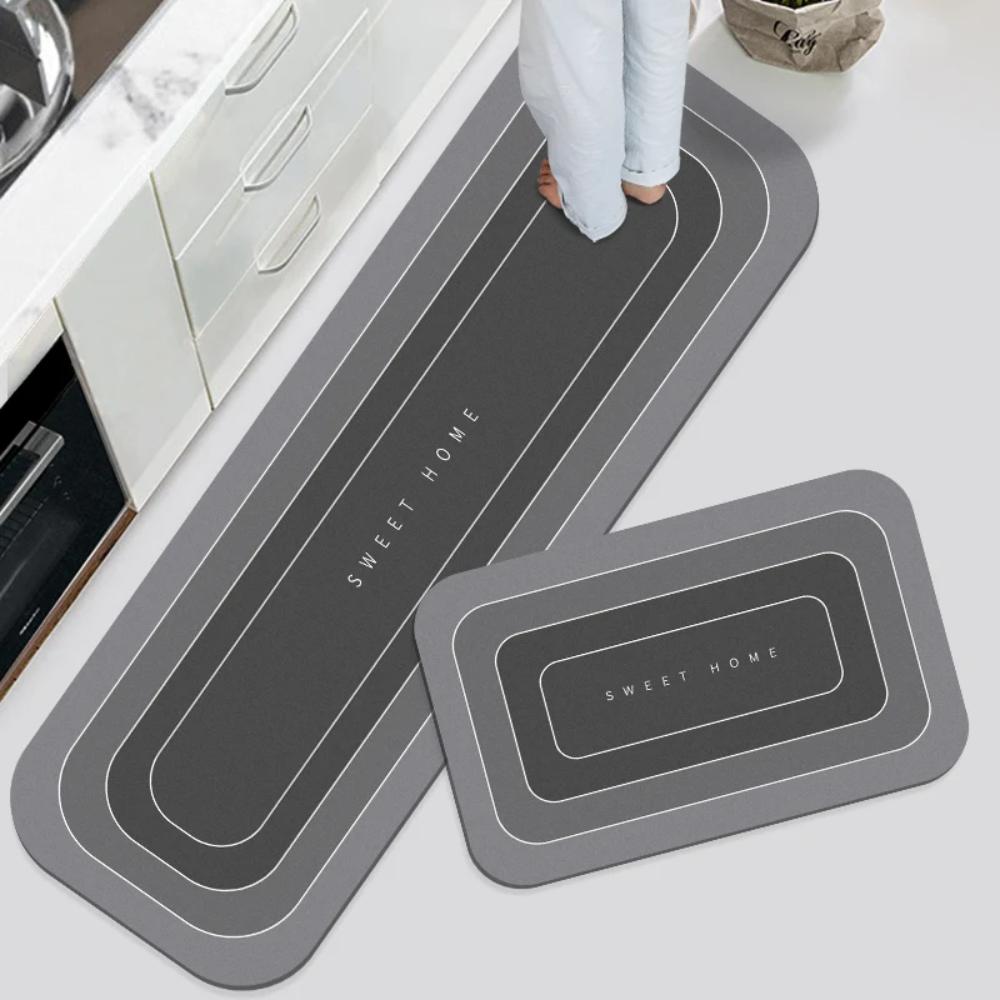 Absorbent Kitchen and Bathroom Mat-Wevllo
