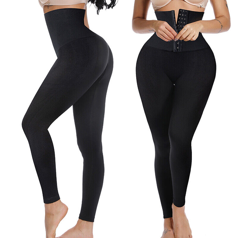High-Waist Gym Leggings with Support Band-Wevllo