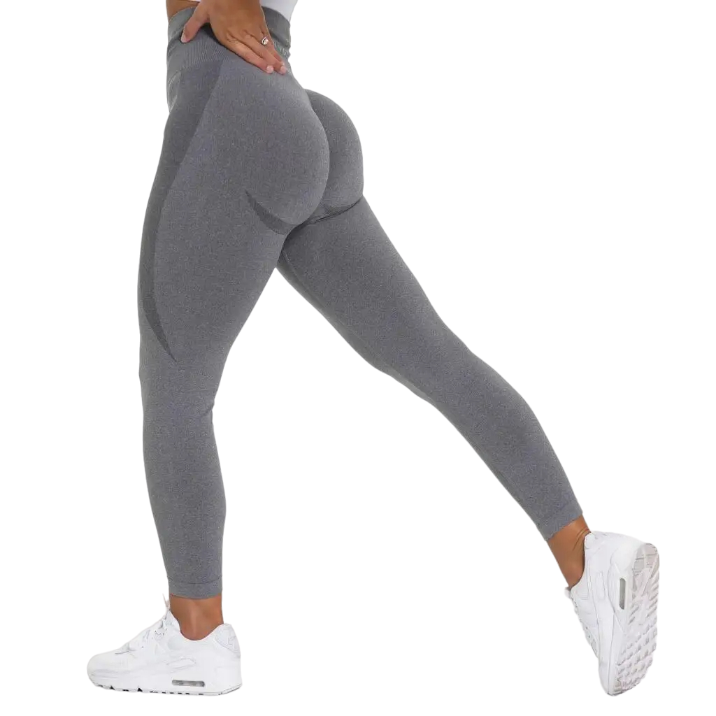 High-Waist Seamless Gym Leggings-Wevllo