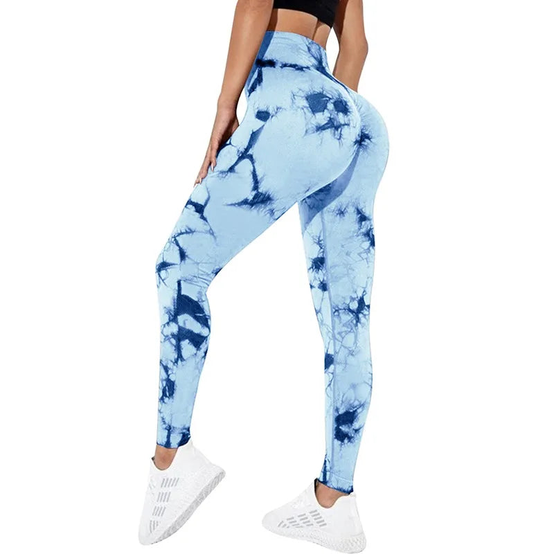 High-Waist Sports Leggings-Wevllo