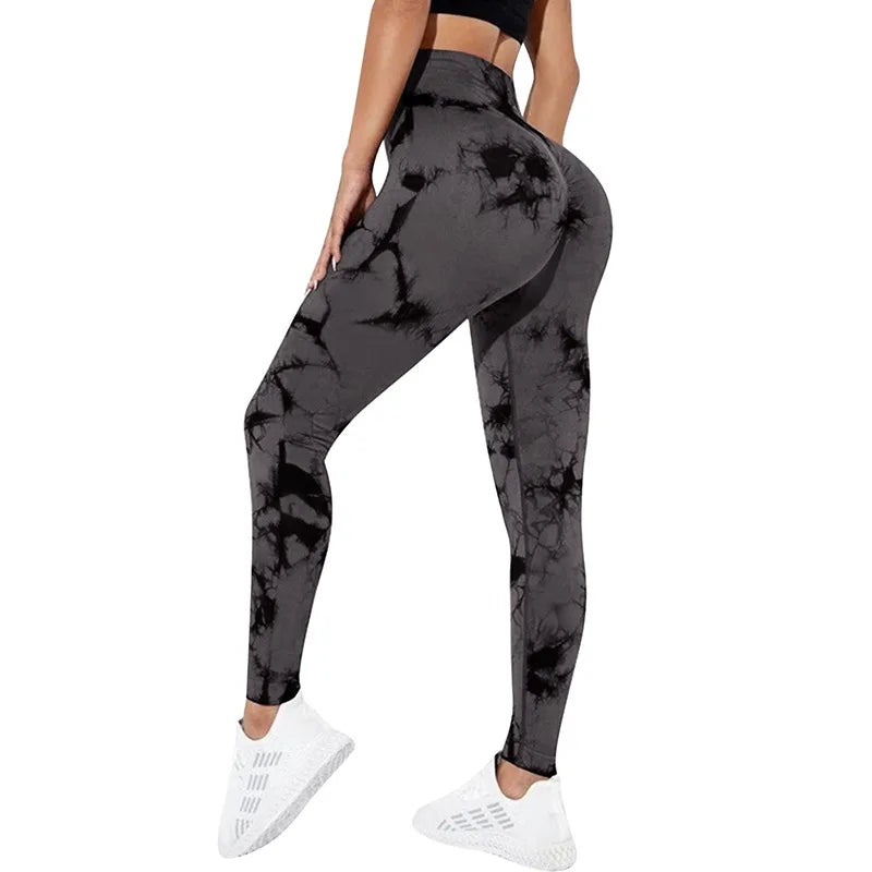 High-Waist Sports Leggings-Wevllo