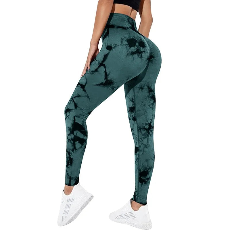 High-Waist Sports Leggings-Wevllo