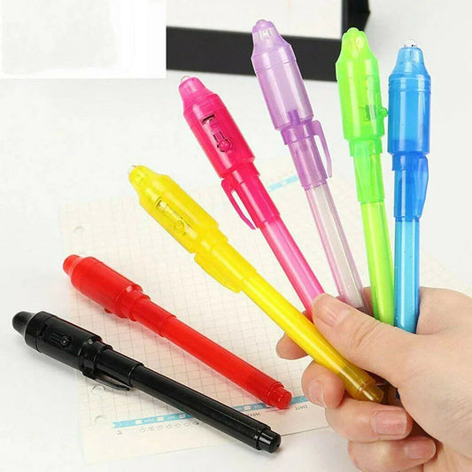 Magic Luminous Light Pen – Invisible Ink Drawing Pen for Kids